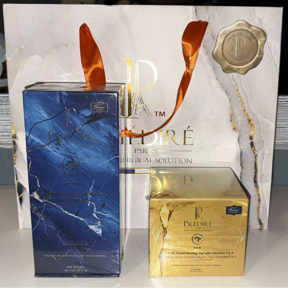 Prédiré Paris Skincare Set - Blue and Gold